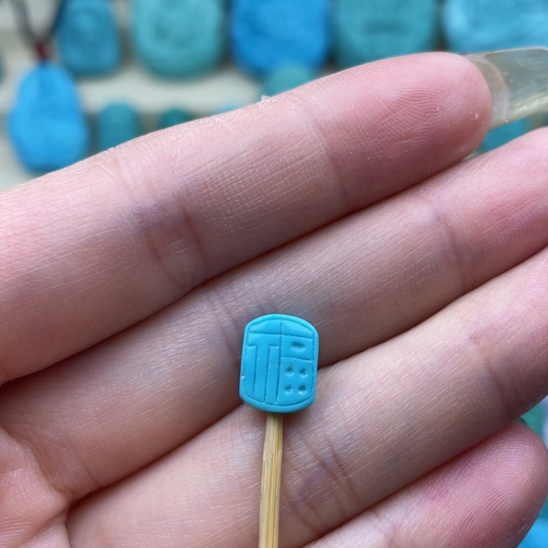 绿松石珠宝奇石未镶嵌