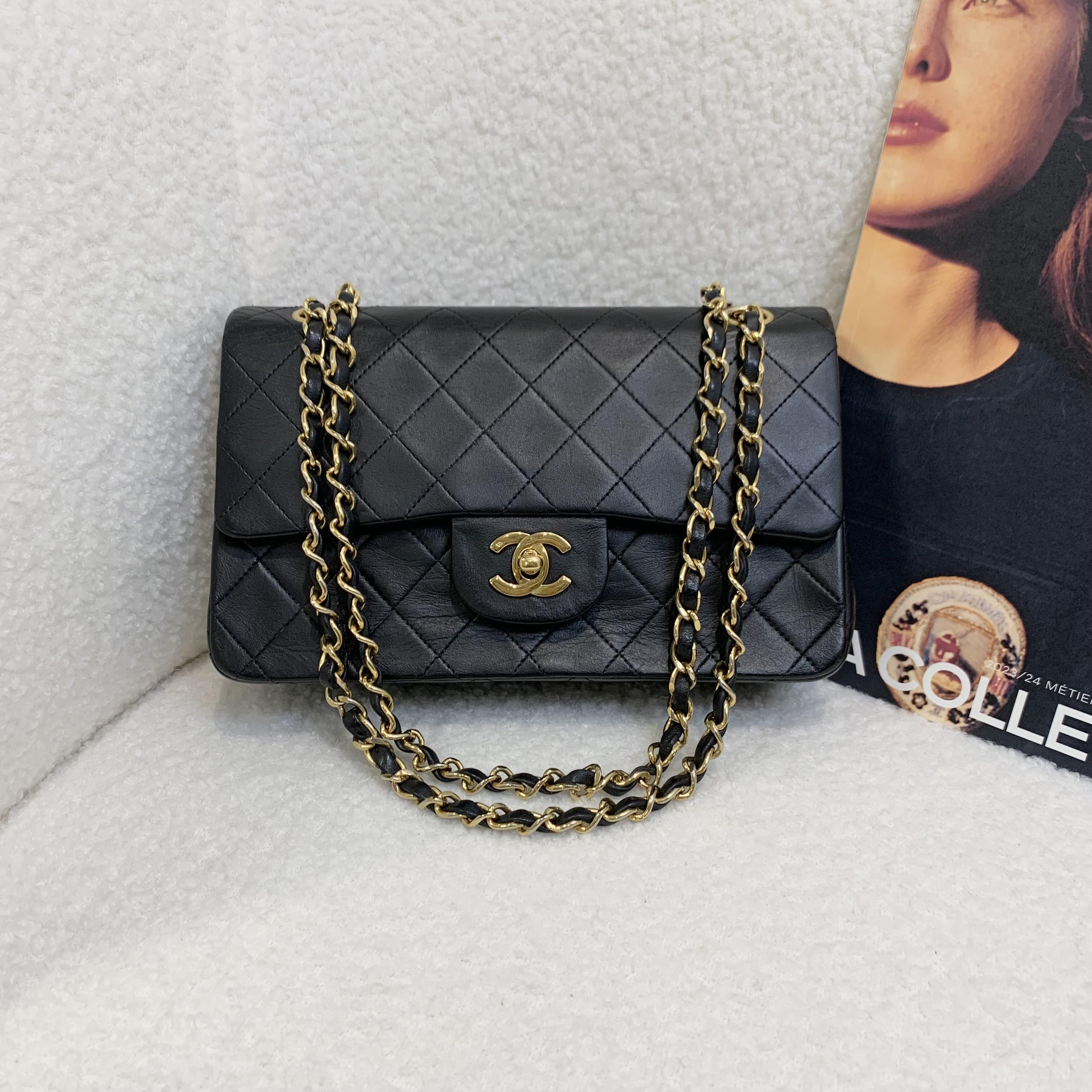 95新 Chanel/香奈儿 壹臻中古/黑金中古cf小号 1开 70298651