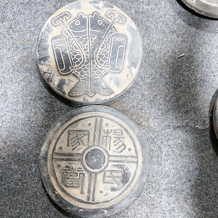 瓦当摆件摆件茶桌茶台陶瓷