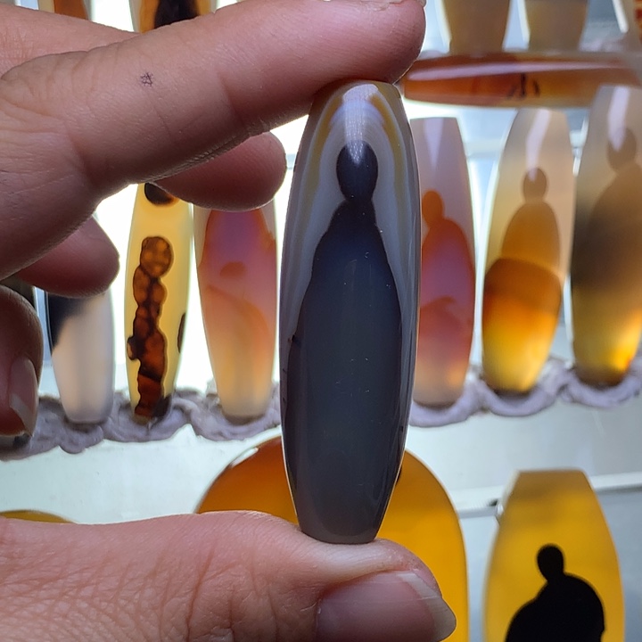 玛瑙/玉髓颈饰未镶嵌165