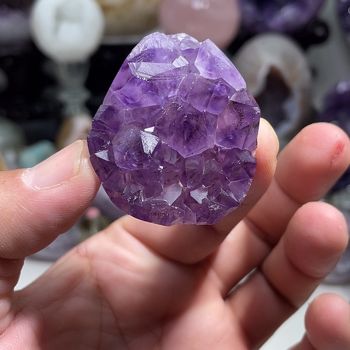 未镶嵌水晶珠宝半成品