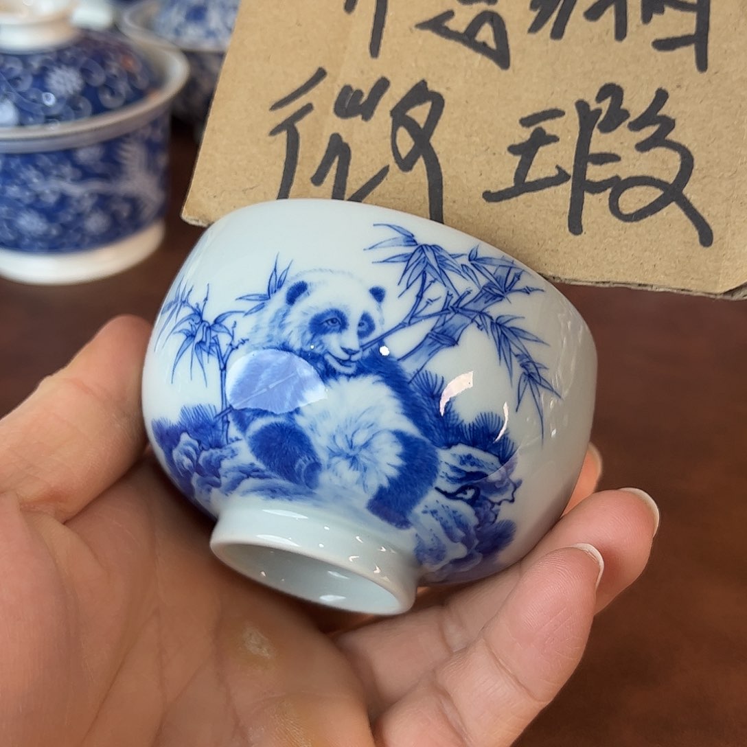 杯景德镇全手工手绘陶瓷