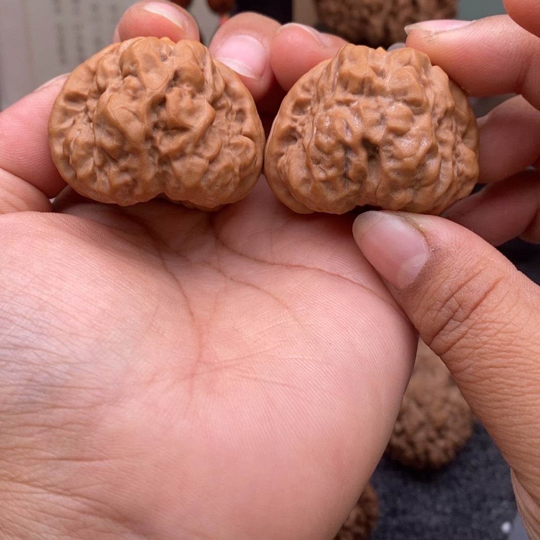 文玩核桃把件40蛤蟆头