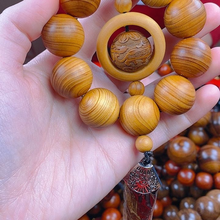 柏木（崖柏）2.0车挂把件