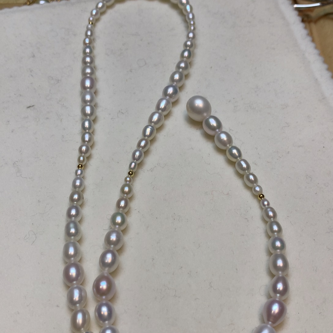 淡水珍珠颈饰未镶嵌