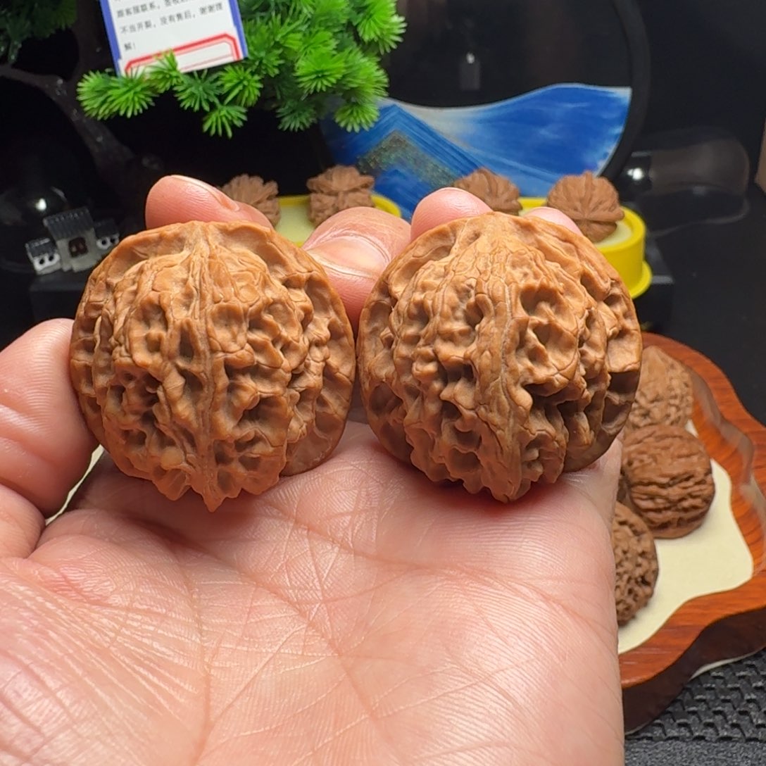 把件文玩核桃全品苹果园40