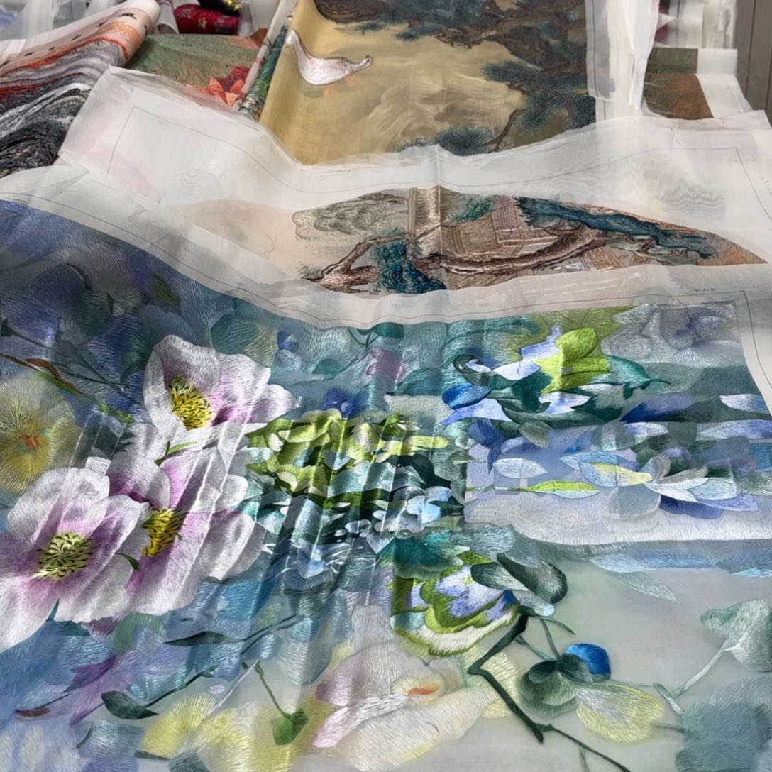 刺绣@****@纯手工制作工艺制作