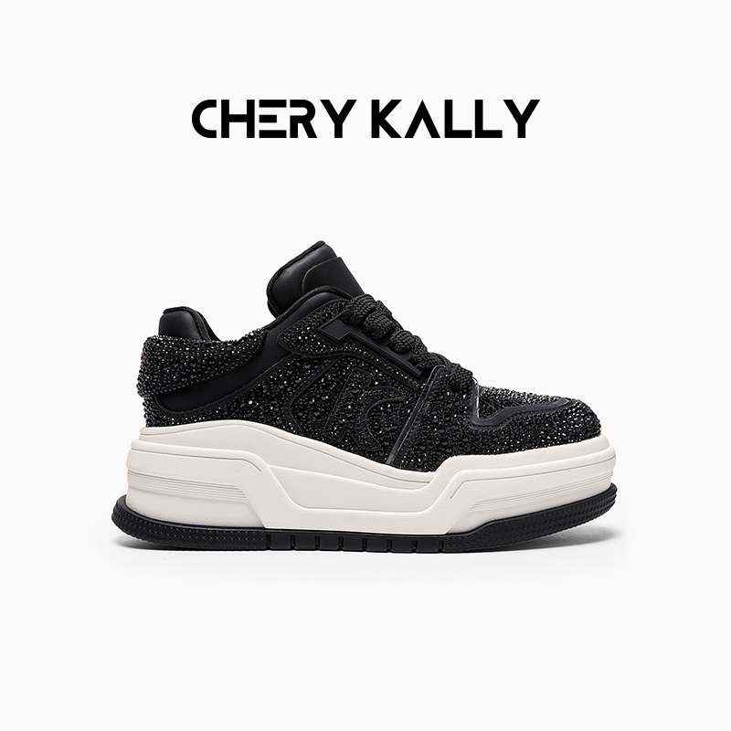 CHERY KALLY厚底透气老爹鞋时尚休闲鞋女鞋增高运动鞋963XB5530