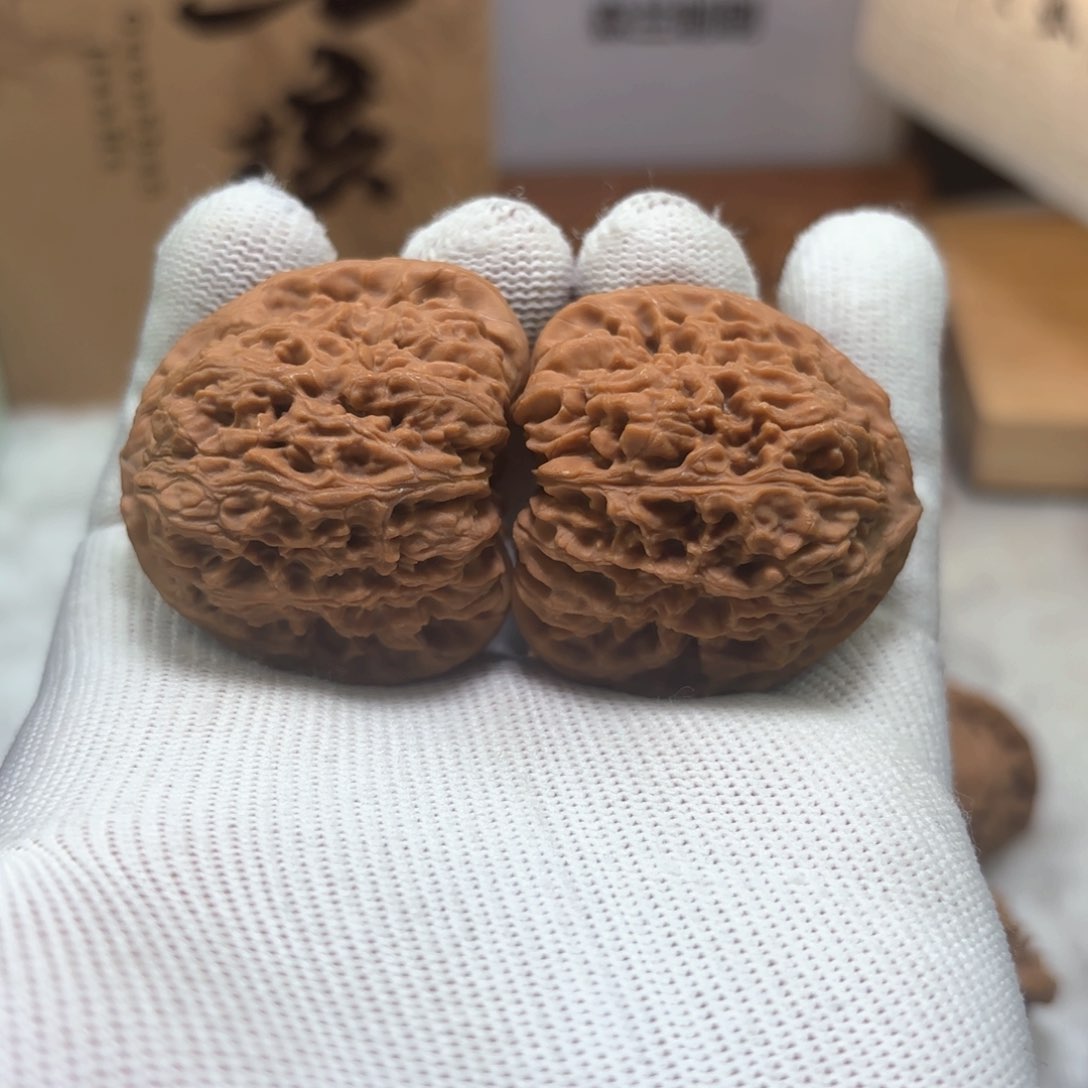把件文玩核桃40尺南疆石