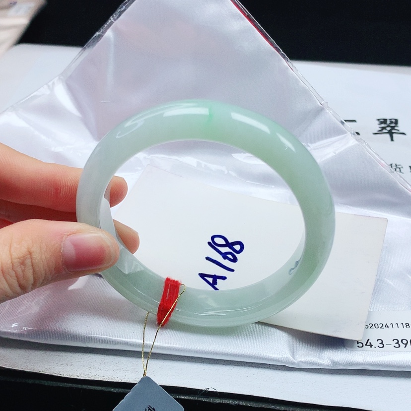 【闪购商品】翡翠手镯未镶嵌天然缅甸a货手镯54+