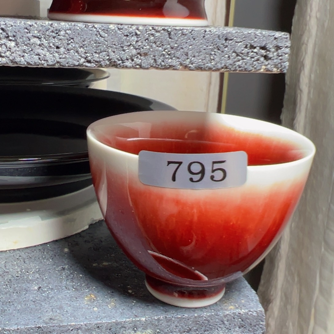 陶景德镇陶瓷郎红微瑕