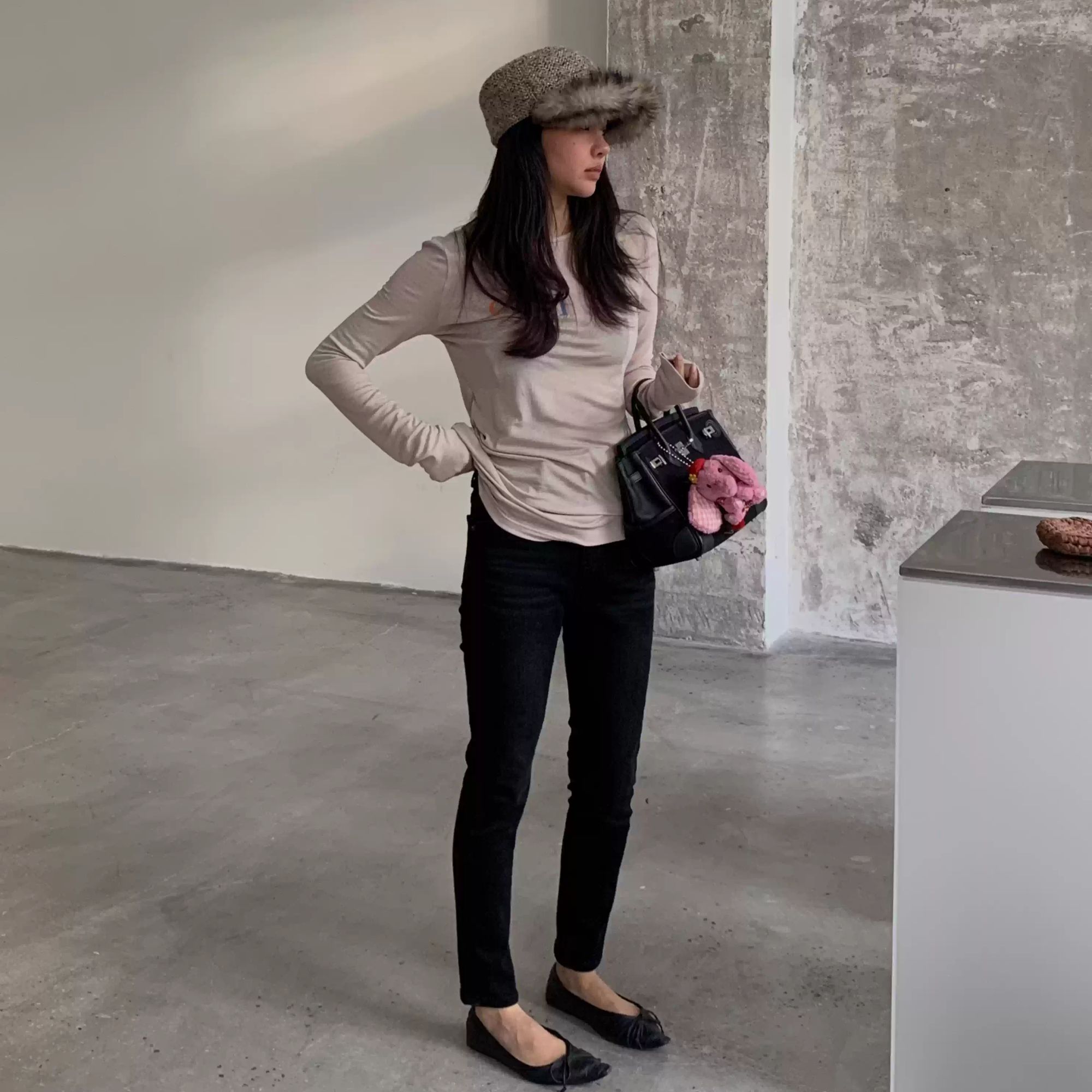 LILUSHOP【12.17 20:00新品】高弹9分铅笔裤修身显瘦牛仔裤