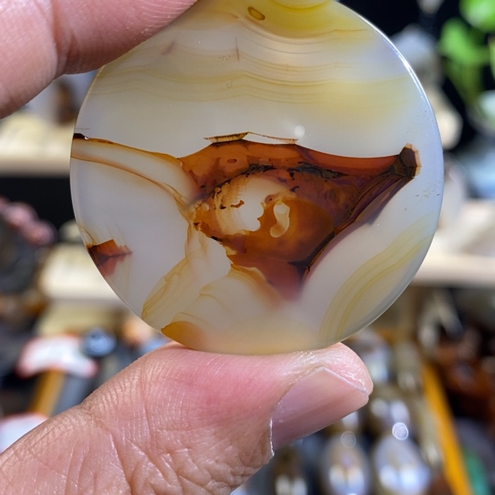 【闪购商品】玛瑙/玉髓吊坠(不含链)未镶嵌