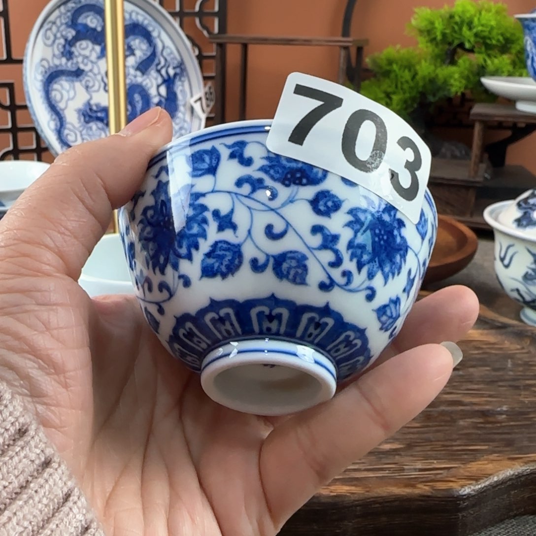 景德镇陶瓷手绘茶器703