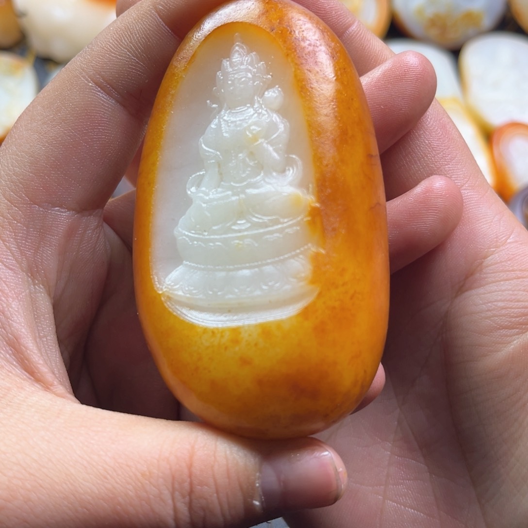 和田玉挂件未镶嵌