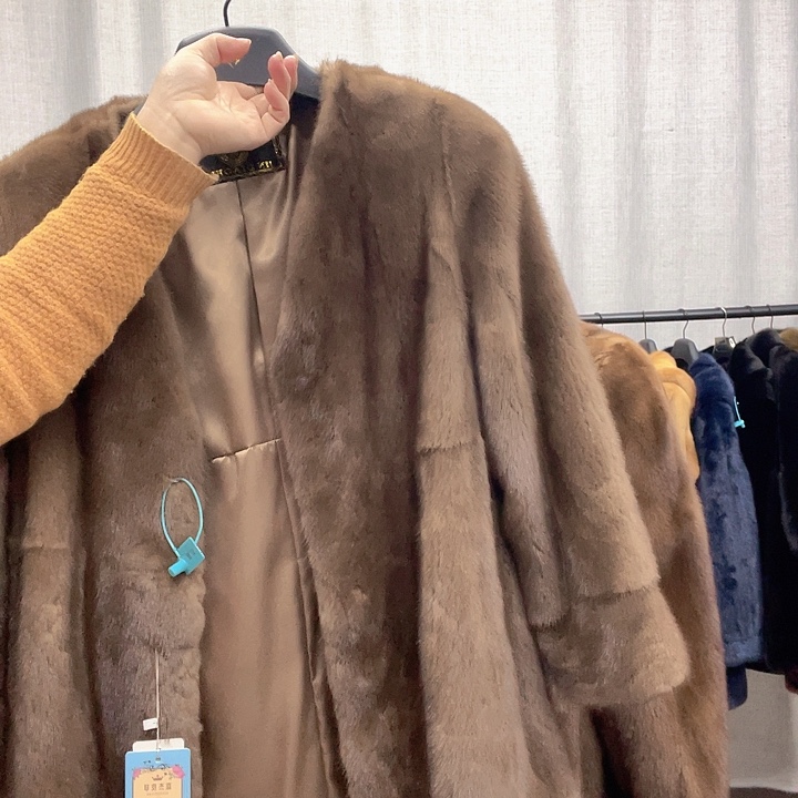 2025新款水貂外套女