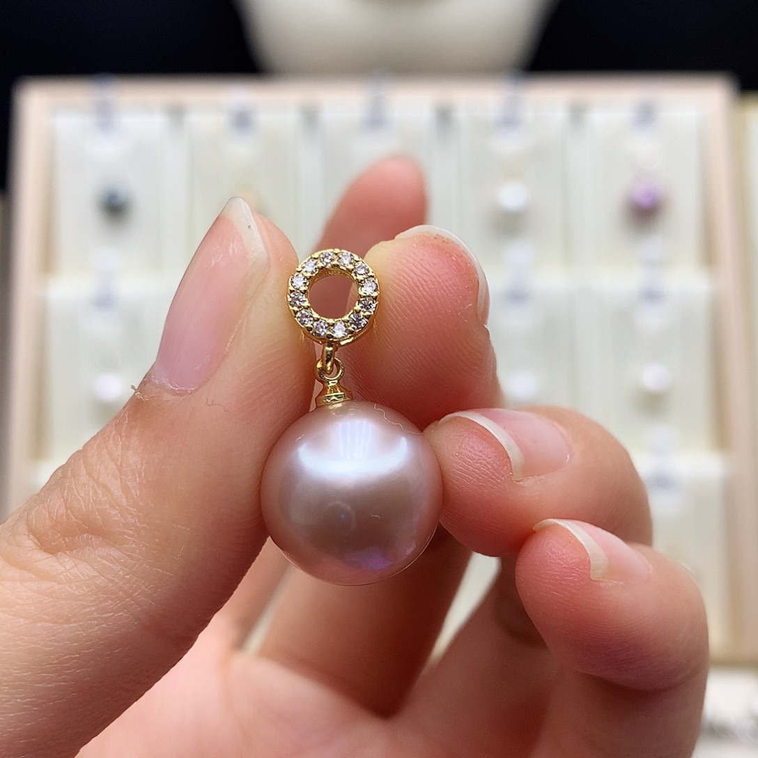 淡水珍珠颈饰合金