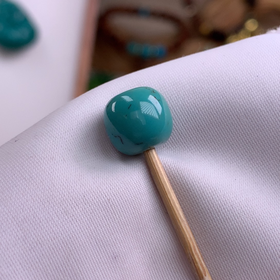 绿松石未镶嵌绿松石9.9*9.3