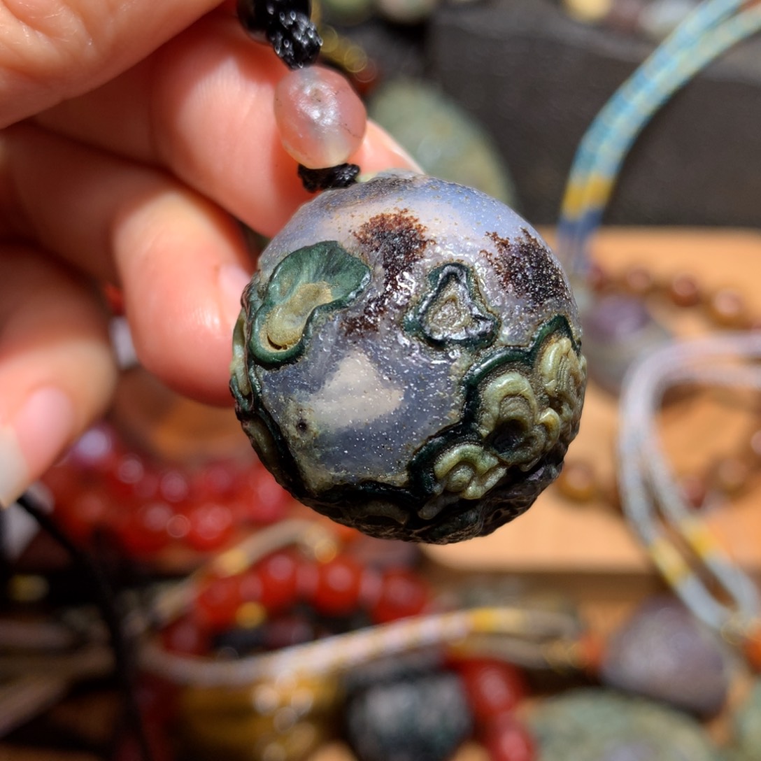 未镶嵌玛瑙/玉髓珠宝半成品