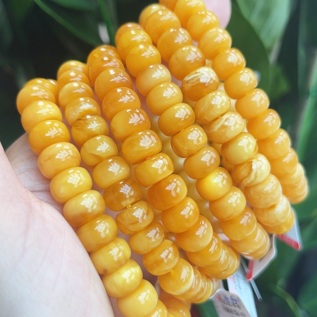 未镶嵌琥珀手链9 m多样性发其一