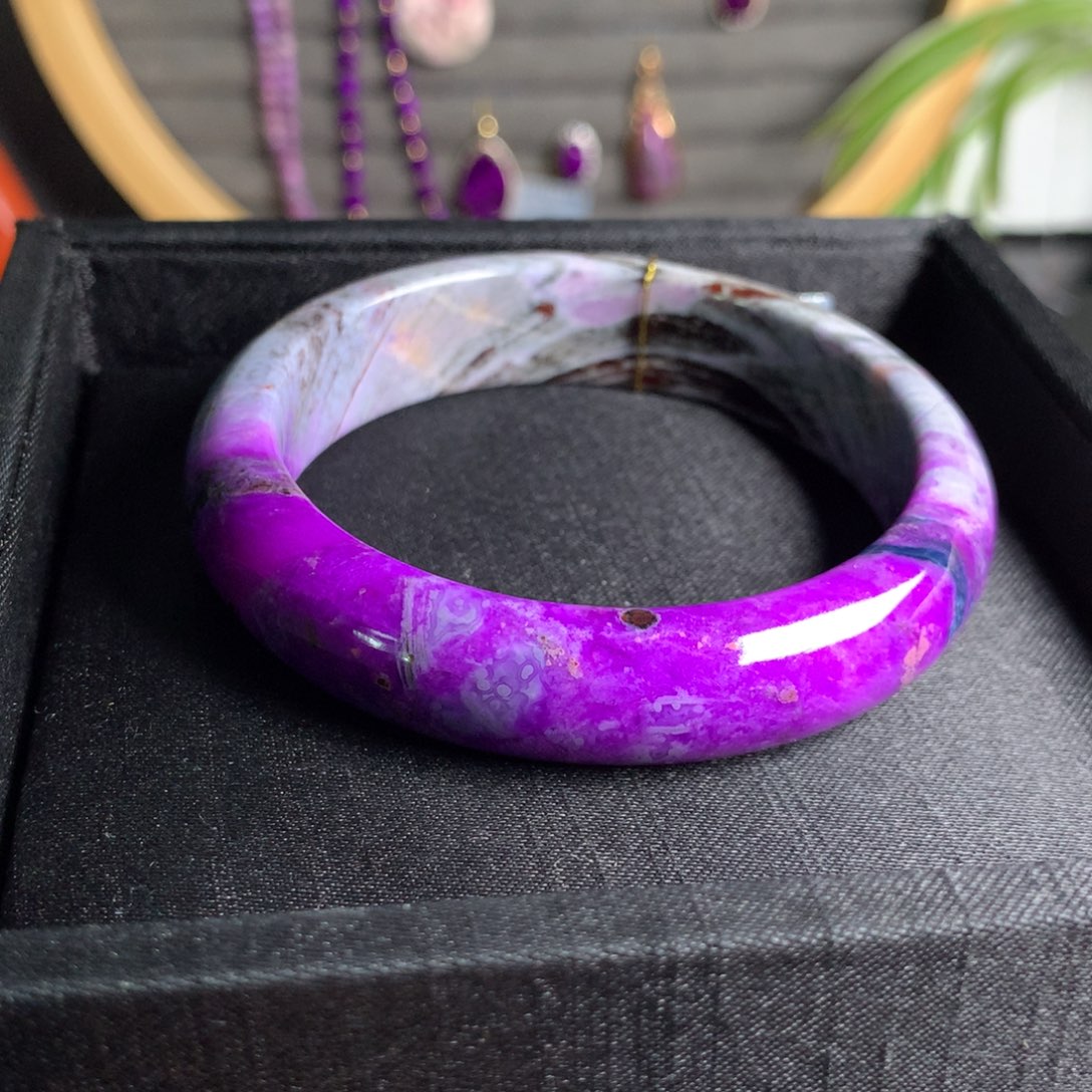 苏纪石（舒俱来）未镶嵌手镯