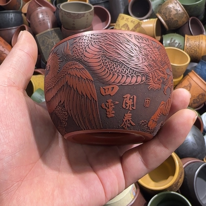茶杯紫砂全手工制作工艺