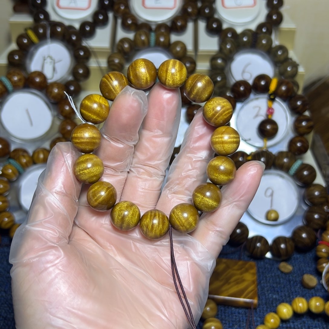 金丝楠手串/手链1.5