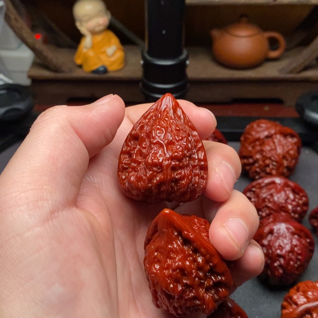 吊坠文玩核桃贰34塔尖