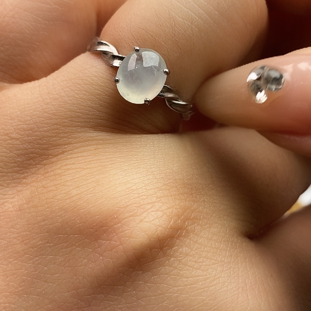 翡翠未镶嵌戒指翡翠