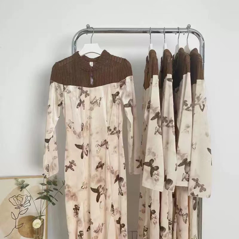  『连衣裙S』法式设计感时尚气质百搭休闲连衣裙F04-F08