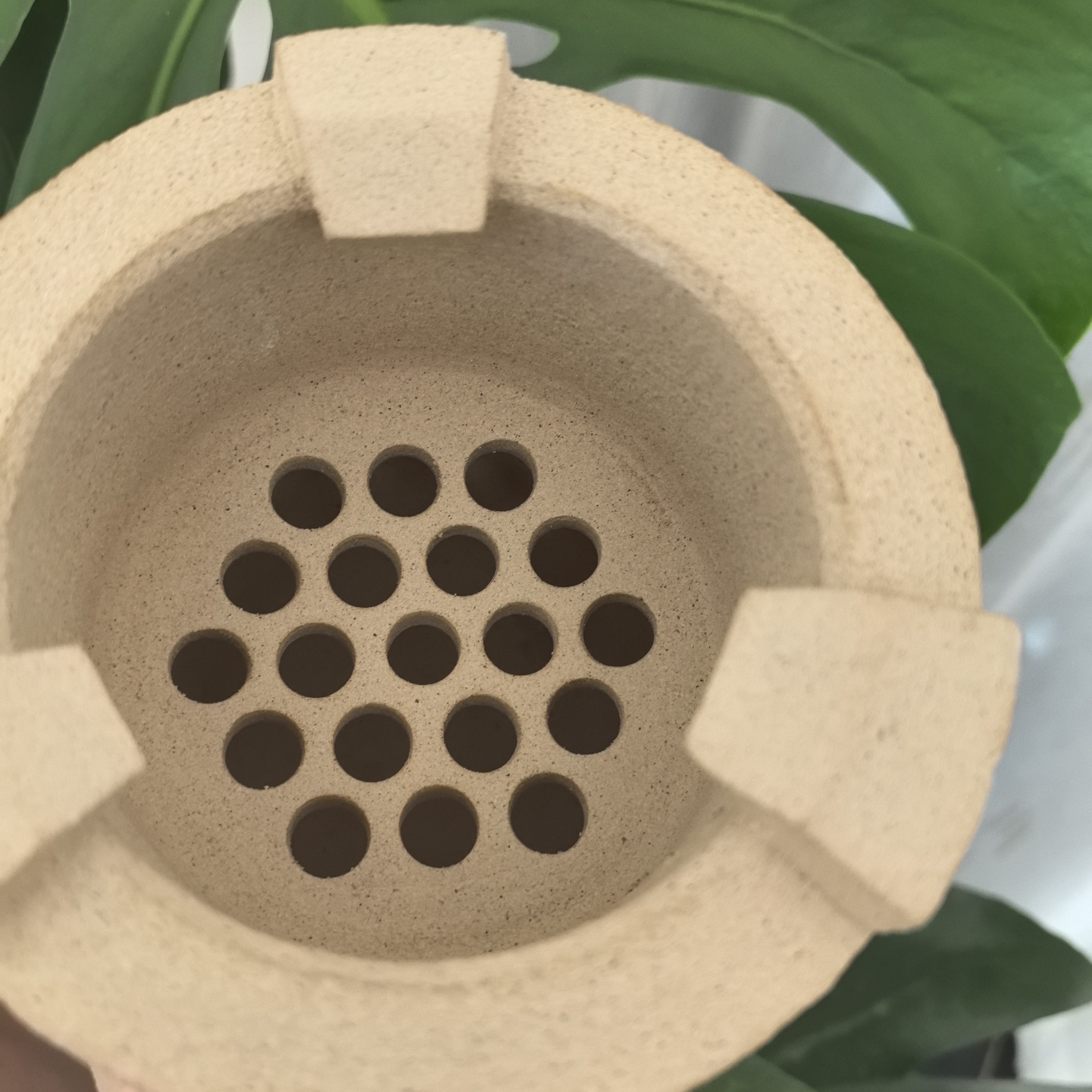 全手工制作耐火紫砂段泥
