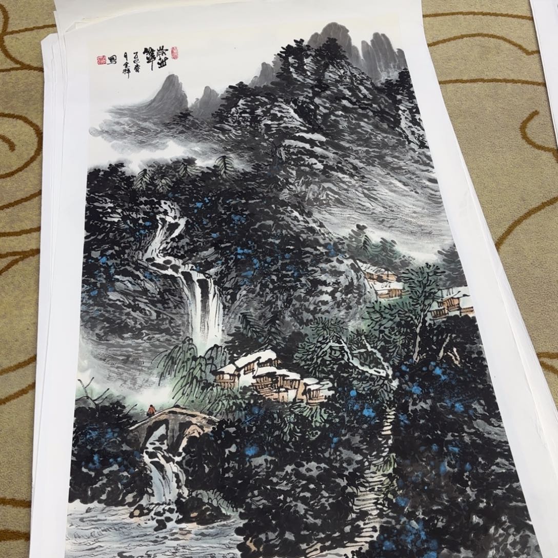 王***柴国画薛全祥四尺艺