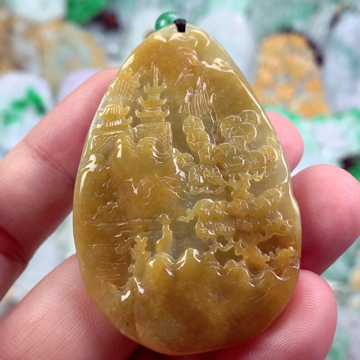 吊坠(不含链)未镶嵌翡翠