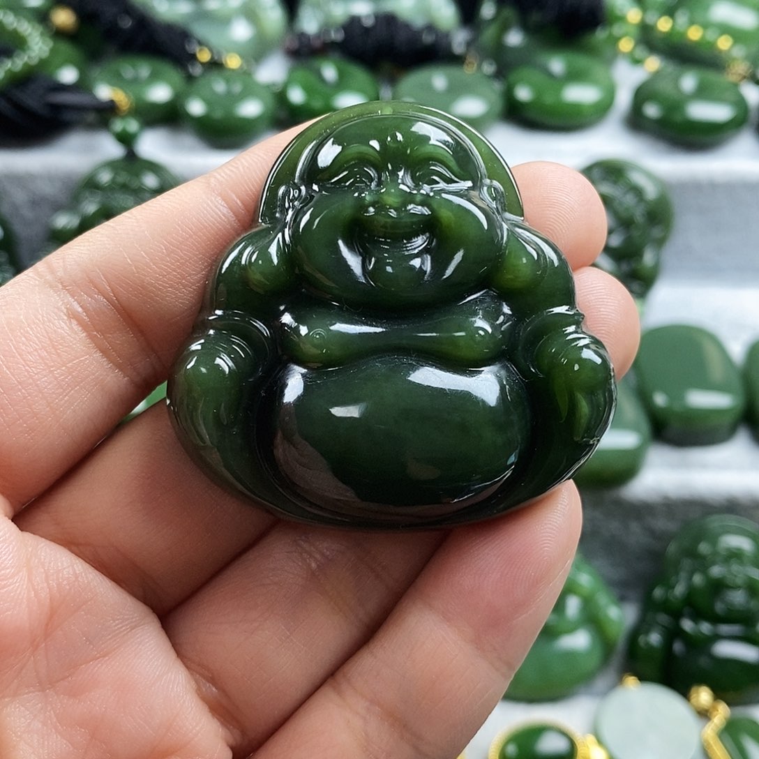 和田玉（碧玉）未镶嵌颈饰