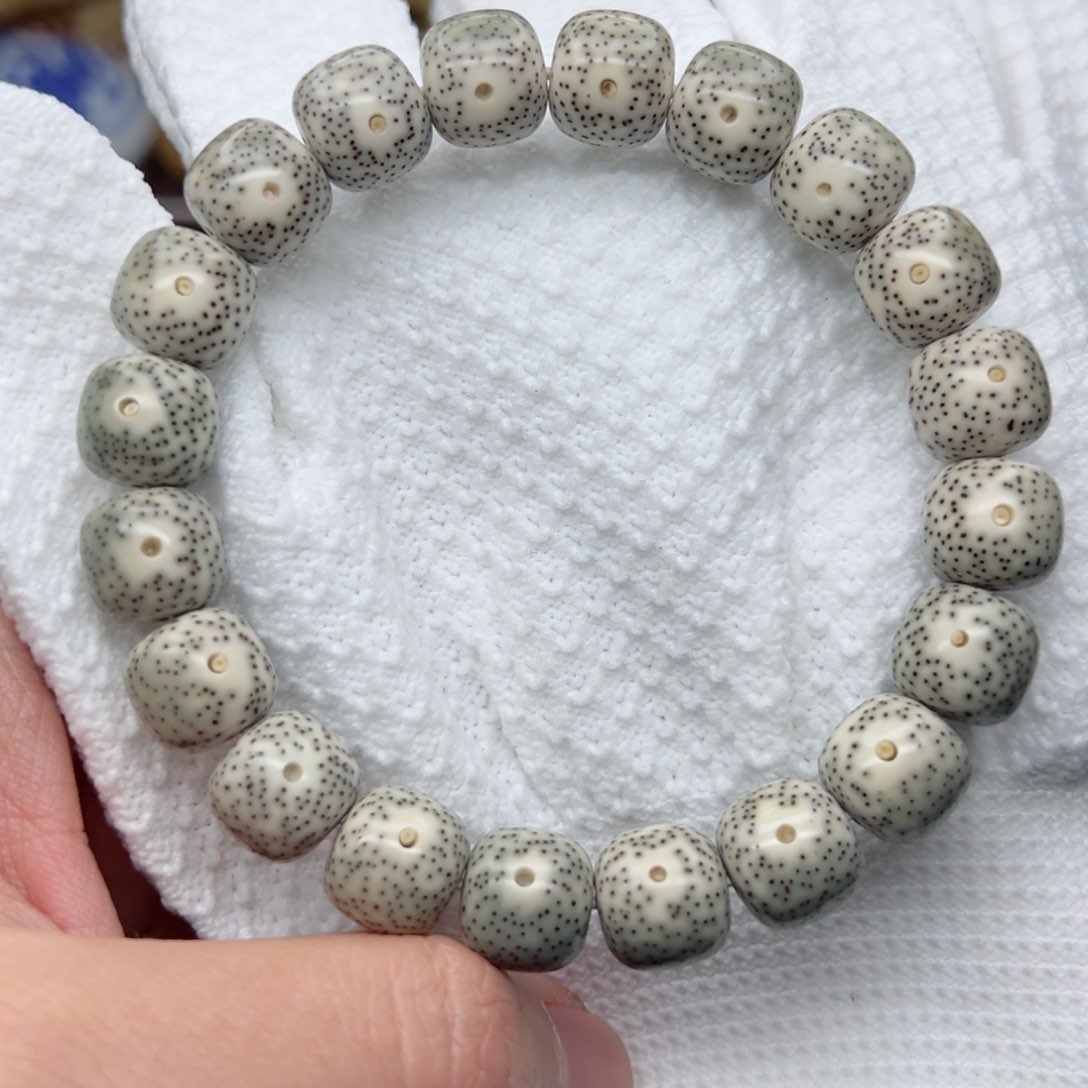 星月菩提手串12x11 青花全星点