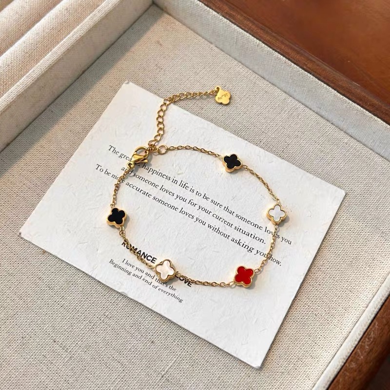 手链 迷你四叶草手链478