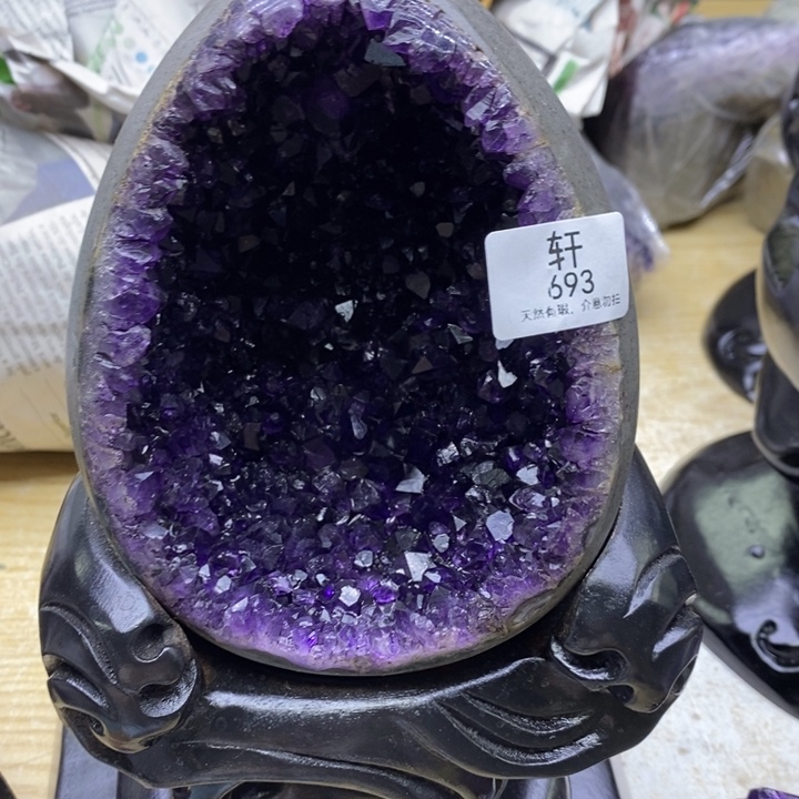 未镶嵌紫晶大型摆件（非配饰）丽*