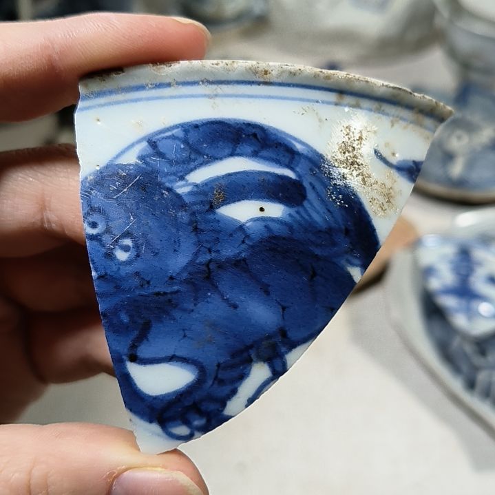 摆件瓷片瓷片瓷片瓷片