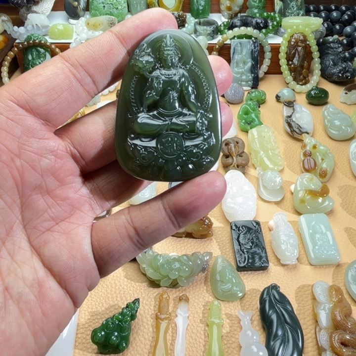 和田玉颈饰未镶嵌定制款