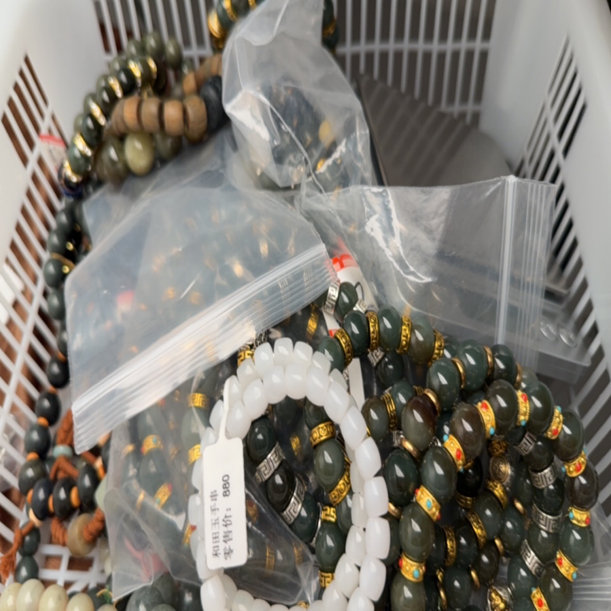 和田玉特色手串多样性发货其一