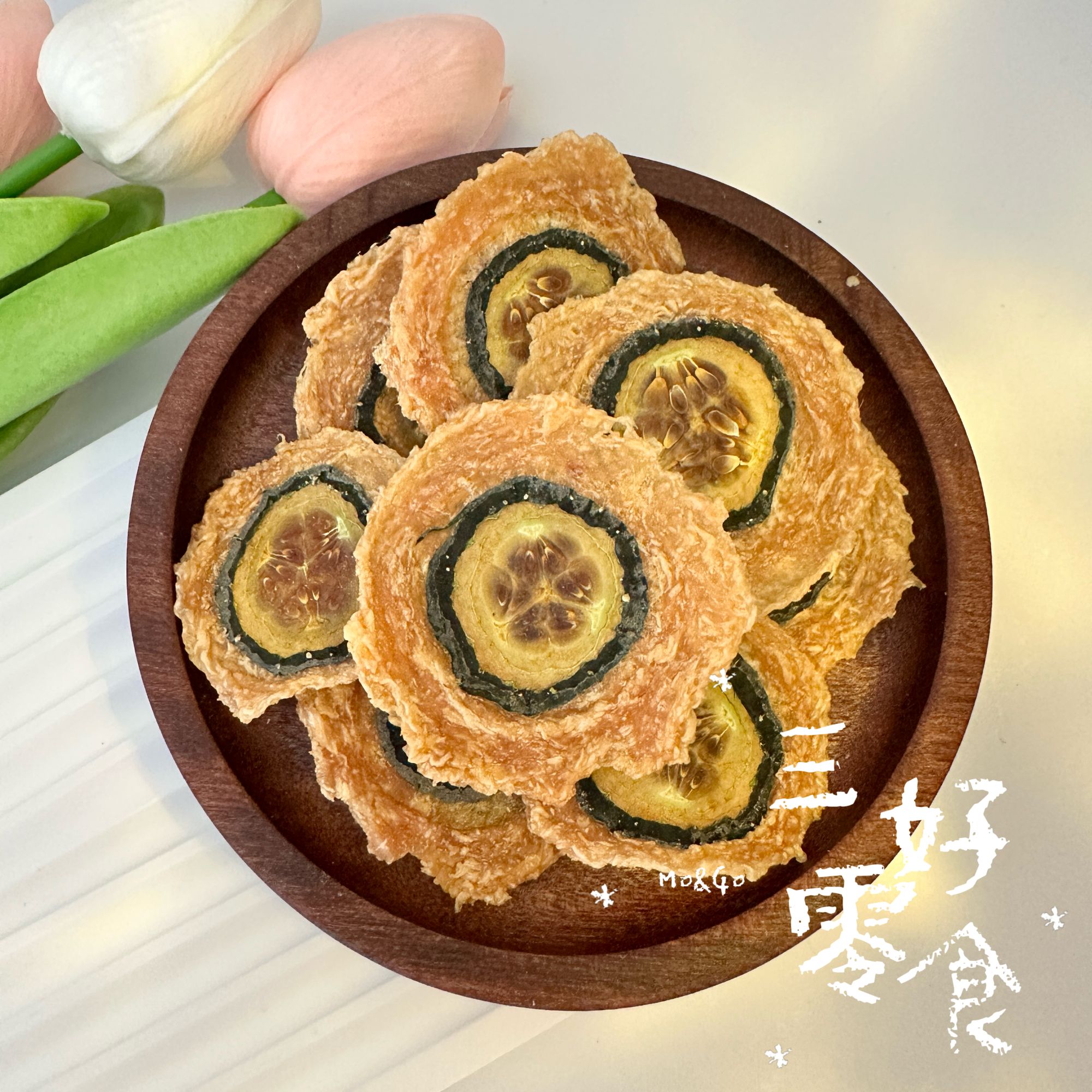 三好宠物零食【鸡/鸭肉黄瓜小饼】猫狗通用