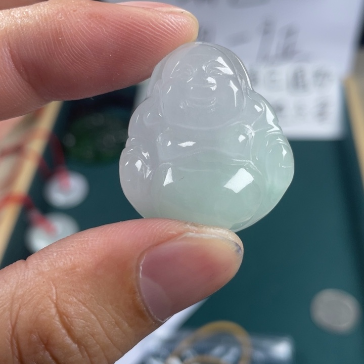 翡翠佛公一物一拍