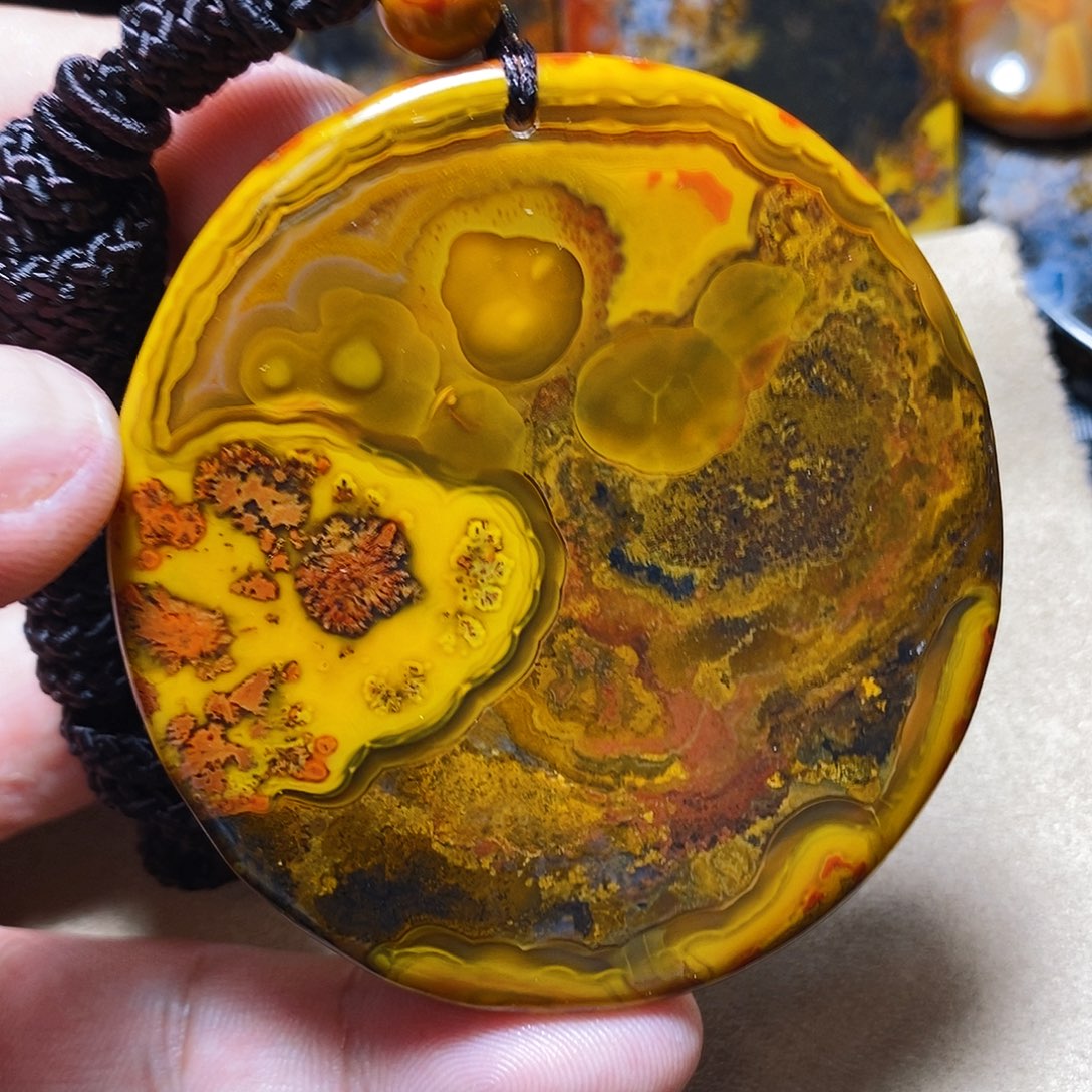 玛瑙/玉髓颈饰未镶嵌李****7