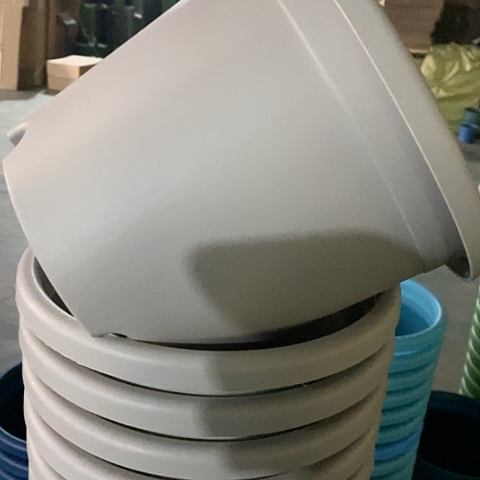 树脂微瑕3#无托灰白10个