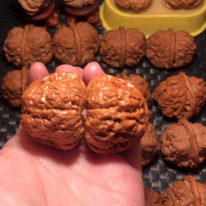 文玩核桃把件41肌肉蛙