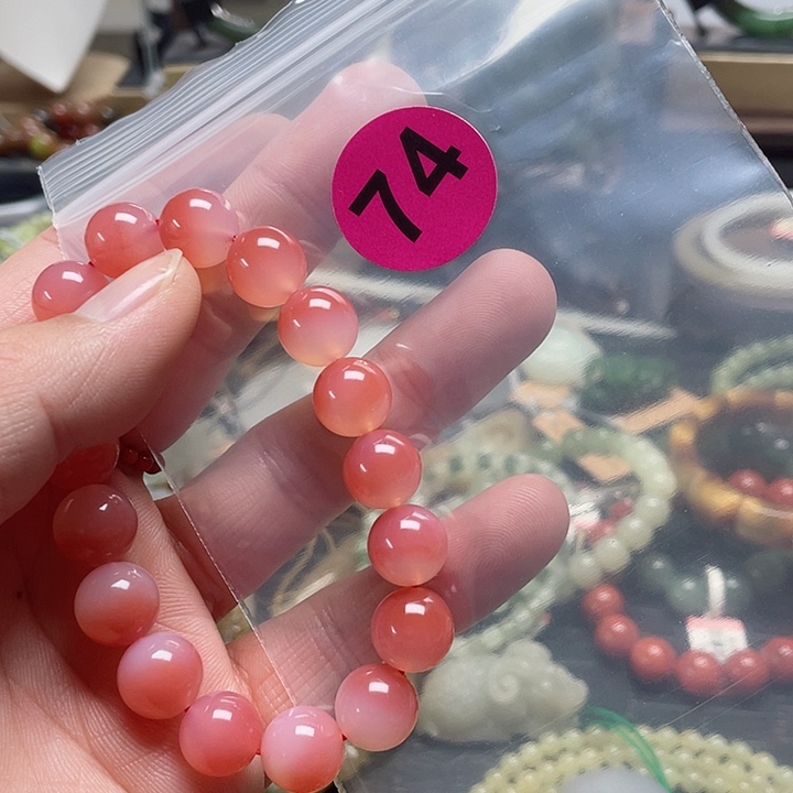 白玉菩提吊坠米*哆手串