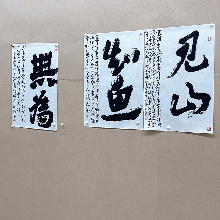 书法百*卓非45*68㎝（张逊）