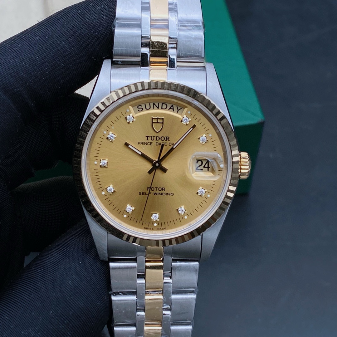 99新 TUDOR/帝舵 帝舵/金盘/机械男表/表径36mm