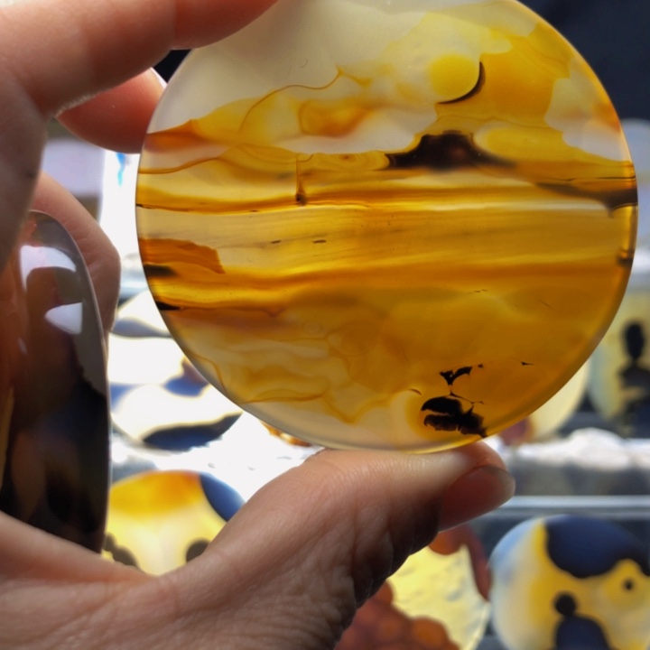 合金玛瑙/玉髓珠宝奇石137