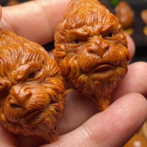 橄榄核手串/手链大圣手球一对3.2左右